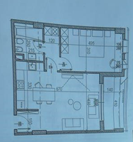 Tirane, shes apartament 1+1+Ballkon Kati 3, 85 m² (Riverside Residence)