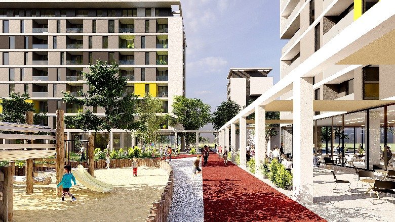 Tirane, shes apartament 2+1+Ballkon Kati 3, 122 m² 119.000 € (Univers City)