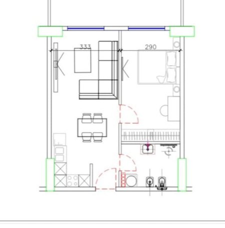 Lezhe, shes apartament 1+1+Ballkon Kati 9, 76 m² 76.000 € (lezhe)