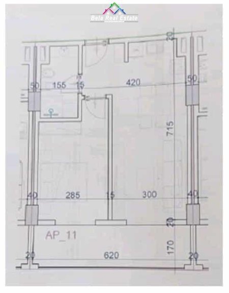 Durres, shes apartament 1+1+Ballkon Kati 3, 68 m² 75.000 € (durres)