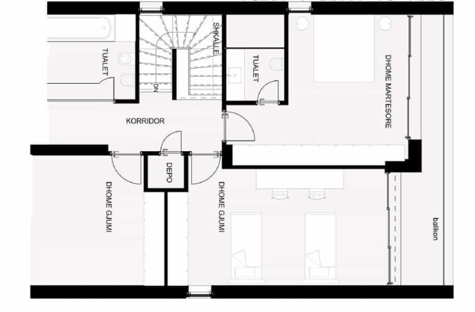 Tirane, shes Vile 2 Katshe , 250 m² 349.000 € (farke)