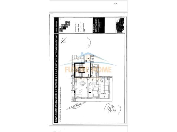 Shitet, Apartament 2+1+2 Rruga e Elbasanit, Tiranë.