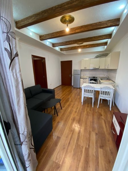 Tirane, jepet me qera apartament 1+1 Kati 8, 60 m² (loni ligori)